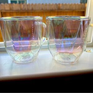 Starbucks Geometric Iridescent Cups